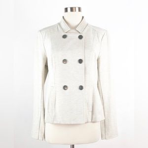 Cabi Charlie Moto Snap Heather Jacket (M)